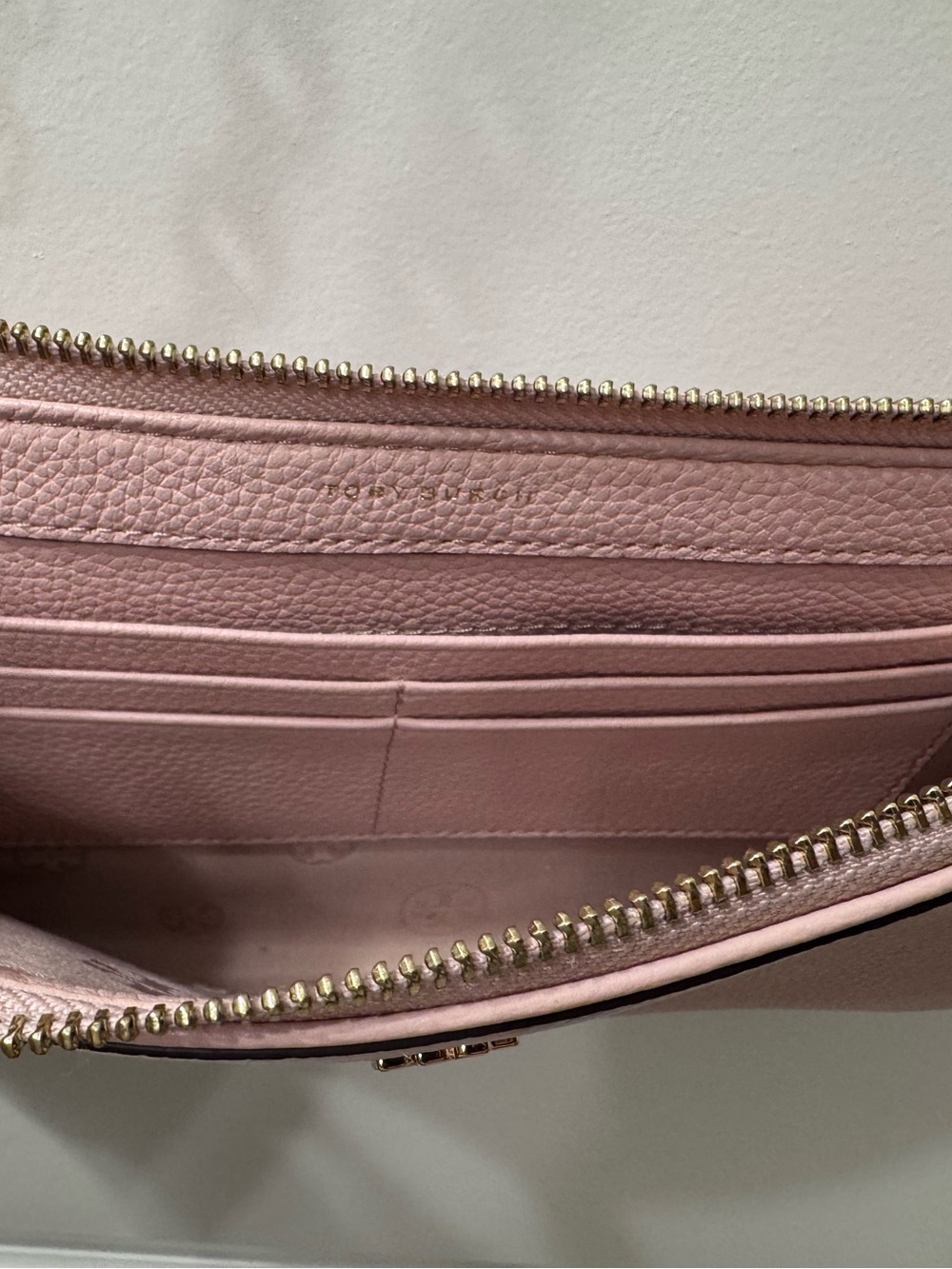 Tory Burch Pink Pebbled Leather Chain Strap Crossbody - Picture 5 of 7
